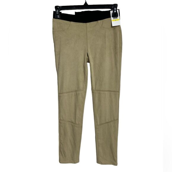 Jessica Simpson Faux Suede Leggings, GIRLS Size‎ MEDIUM - Picture 1 of 10